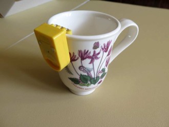 The Liquid level indicator was suggested by a visually impaired guest from the RNIB, product no.  DK127